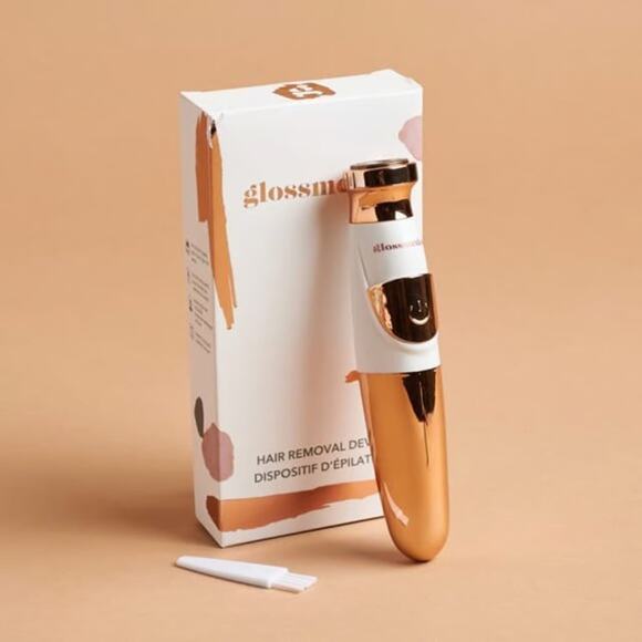 Glossmetics Other - Glossmetics Wireless Facial Hair Remover Painless Electric Shaver Rose Gold